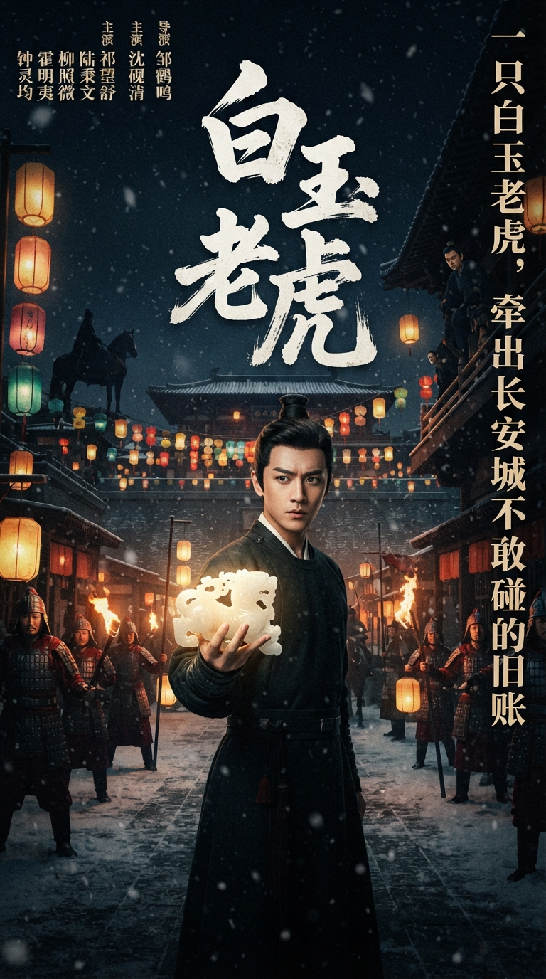 《白玉老虎》海报
